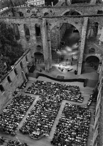 Hersfeld Festspiele in der Stiftsruine gl1982 194.779