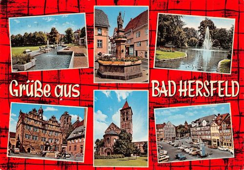 Bad Hersfeld Mehrbildkarte gl1973 194.799