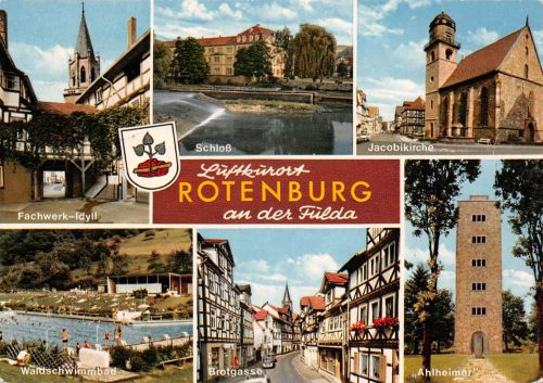 Rotenburg a.d. Fulda Mehrbildkarte gl 194.830