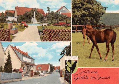 Geislitz im Spessart Mehrbildkarte gl1977 194.890