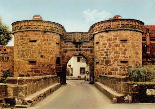 Büdingen/Hessen Jerusalemer Tor ngl 194.895