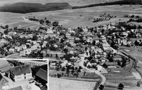 Gelnhaar Panorama Gasthaus Beck-Mayer gl1961 194.911