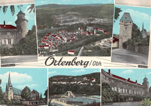Ortenberg (Oberhessen) Mehrbildkarte gl1972 194.912