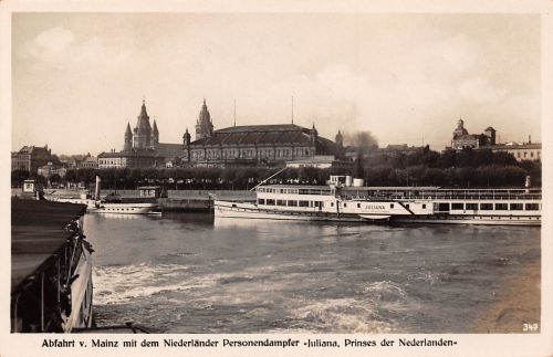 Mainz Personendampfer "Juliana" ngl 195.117