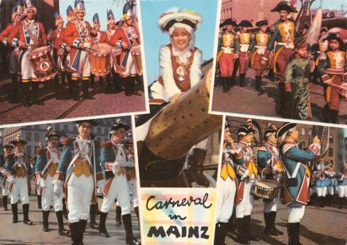Mainz Carneval Mehrbildkarte ngl 195.177