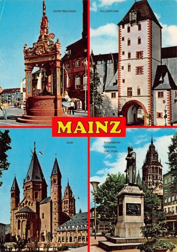 Mainz Mehrbildkarte ngl 195.179