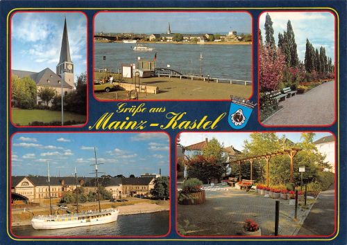 Mainz-Kastel Mehrbildkarte ngl 195.180