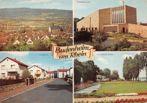 Budenheim Mehrbildkarte gl1964 195.182