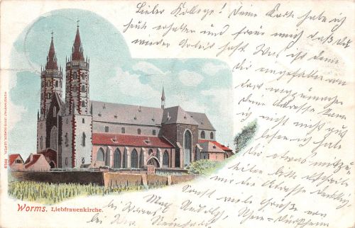 Worms a.Rh. Liebfrauenkirche gl1901 195.263