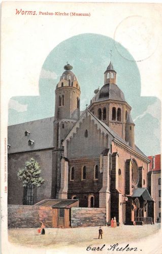Worms a.Rh. Paulus-Kirche gl1900 195.269