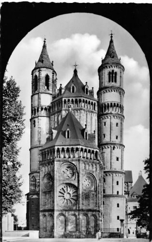 Worms a.Rh. Dom Westchor gl1957 195.290