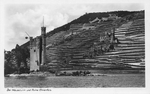 Bingen am Rhein Mäuseturm Ruine Ehrenfels ngl 195.404
