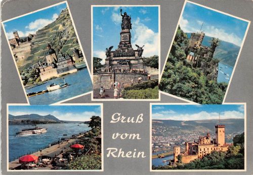 Bingen am Rhein Mehrbildkarte gl 195.412