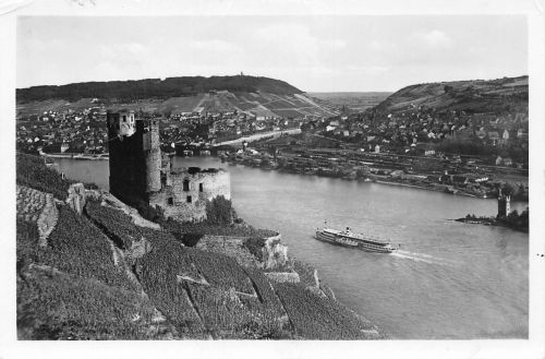 Bingen am Rhein Burg Ehrenfels gl1950 195.420