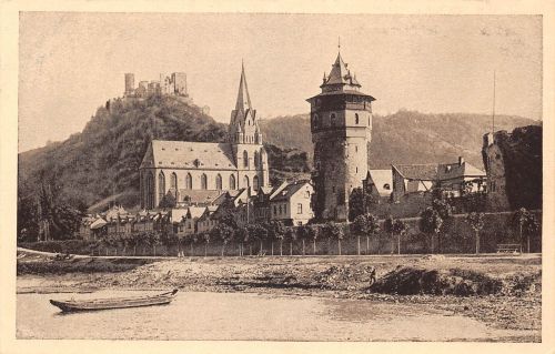 Oberwesel am Rhein Ruine Schönburg ngl 195.427