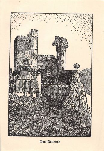 Burg Rheinstein Bild keine AK ngl 195.483