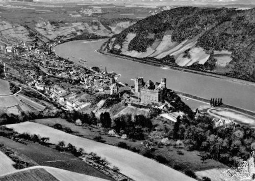 Oberwesel am Rhein Luftaufnahme ngl 195.491