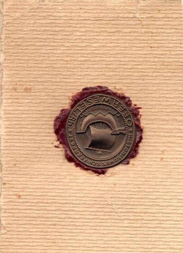 Oberwesel am Rhein Medaille Historisches Schifferfest ngl 195.497