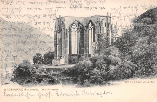 Bacharach am Rhein Wernerkapelle gl1905 195.518