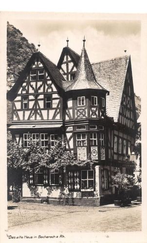 Bacharach am Rhein Das alte Haus ngl 195.546