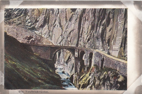 Die Teufelsbrücke in Uri ngl E6544