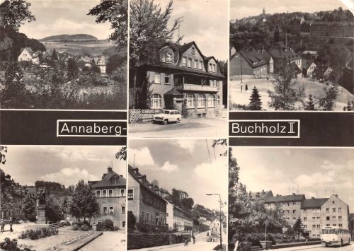 Annaberg-Buchholz Mehrbildkarte gl 195.610