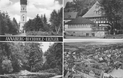 Annaberg-Buchholz Mehrbildkarte ngl 195.611