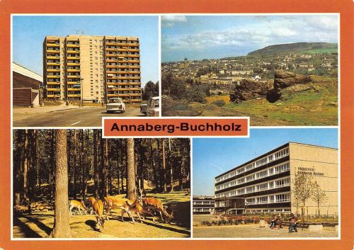 Annaberg-Buchholz Mehrbildkarte ngl 195.613