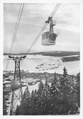 Oberwiesenthal Panorama mit Schwebebahn ngl 195.716