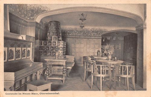 Oberwiesenthal "Neues Haus" Gaststube gl1919 195.732