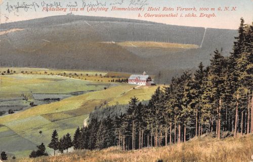 Oberwiesenthal Hotel "Rotes Vorwerk" gl1924 195.739