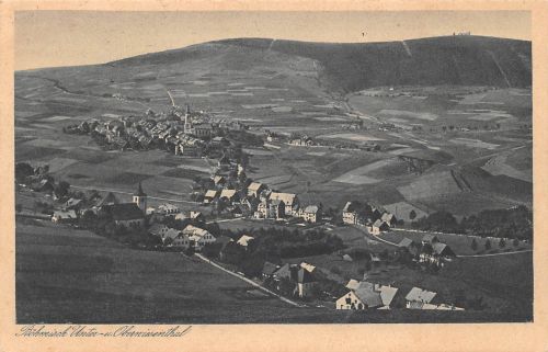Oberwiesenthal Unter- u. Böhmisch-Wiesenthal bahnpgl 195.744