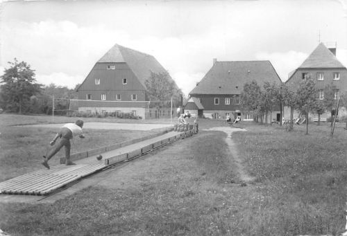 Seiffen (Erzgebirge) FDBB-Erholungsheim Kegelbahn ngl 195.897