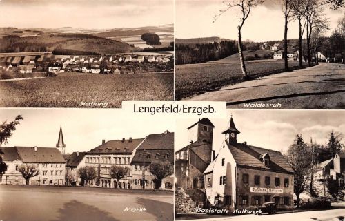 Lengefeld/Erzgeb. Mehrbildkarte gl1968 195.952