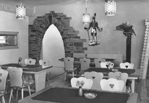 Pobershau Erzgeg. HO-Gaststätte "Huthaus" gl1971 195.957