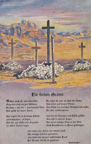 1.WK Die fernen Gräber des Kolonialkrieges ngl E6718