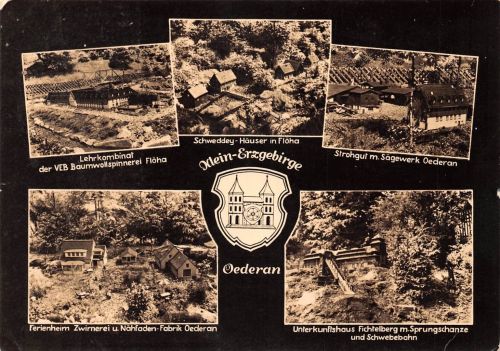 Oederan Mehrbildkarte gl 196.087