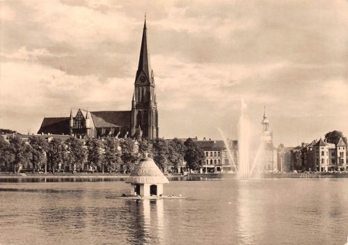 Schwerin Am Pfaffenteich gl1969 196.125