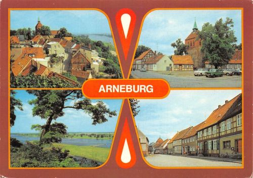 Arneburg Mehrbildkarte gl1989 196.127