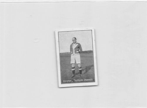 Chemnitz Sammelbild Teutonia-Chemnitz, Kirsten ngl 196.143