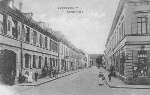 Germersheim a.Rh. Königstraße ngl 196.352