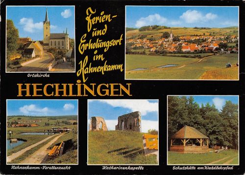 Hechingen Mehrbildkarte gl1972 196.363