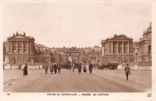 Frankreich Versailles Fracade du Chateau ngl 196.377