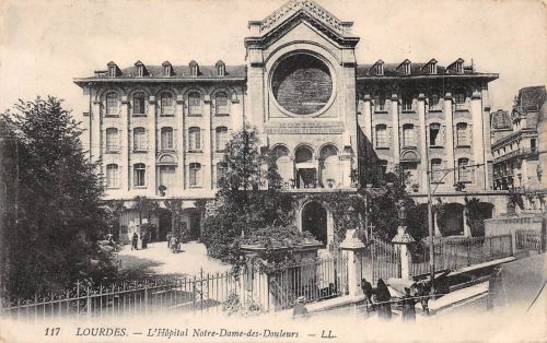 Frankreich Lourdes L`Hopital Notre-dame-des-Douleurs ngl 196.388