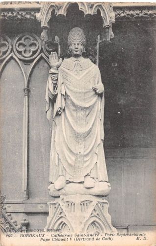 Frankreich Bordeaux Cathedrale Saint-Andre Pape Clement V ngl 196.391
