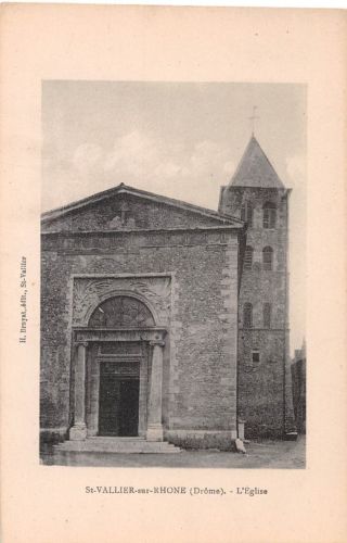 Frankreich St.-Vallier-sur-Rhone (Drome) L`Eglise ngl 196.393