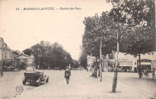Frankreich Maisons-Laffitte Entree du Parc ngl 196.401