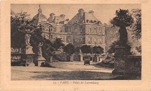 Frankreich Paris Palais de Luxembourg Künstlerkarte ngl 196.406
