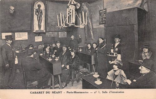 Frankreich Paris-Montmarte Cabaret du Neant ngl 196.411