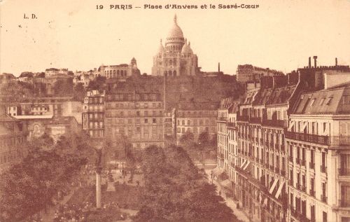 Frankreich Paris Place d`Anvers gl1910 196.412